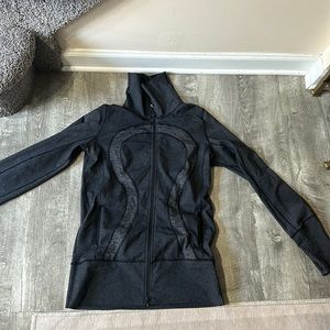 Lulu lemon grey zip up